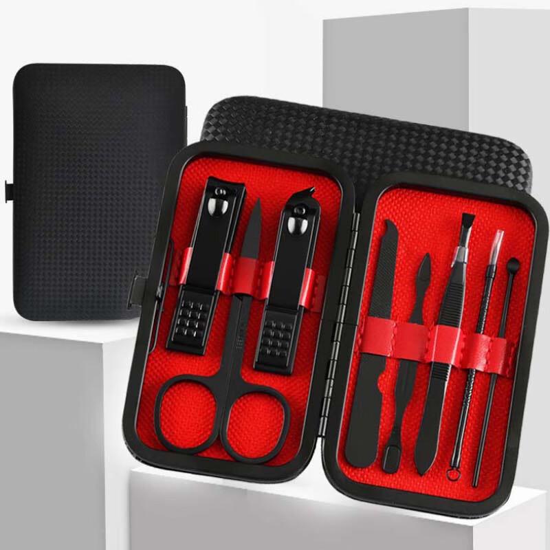 8-Piece Portable Stainless Steel Manicure Pedicure Set