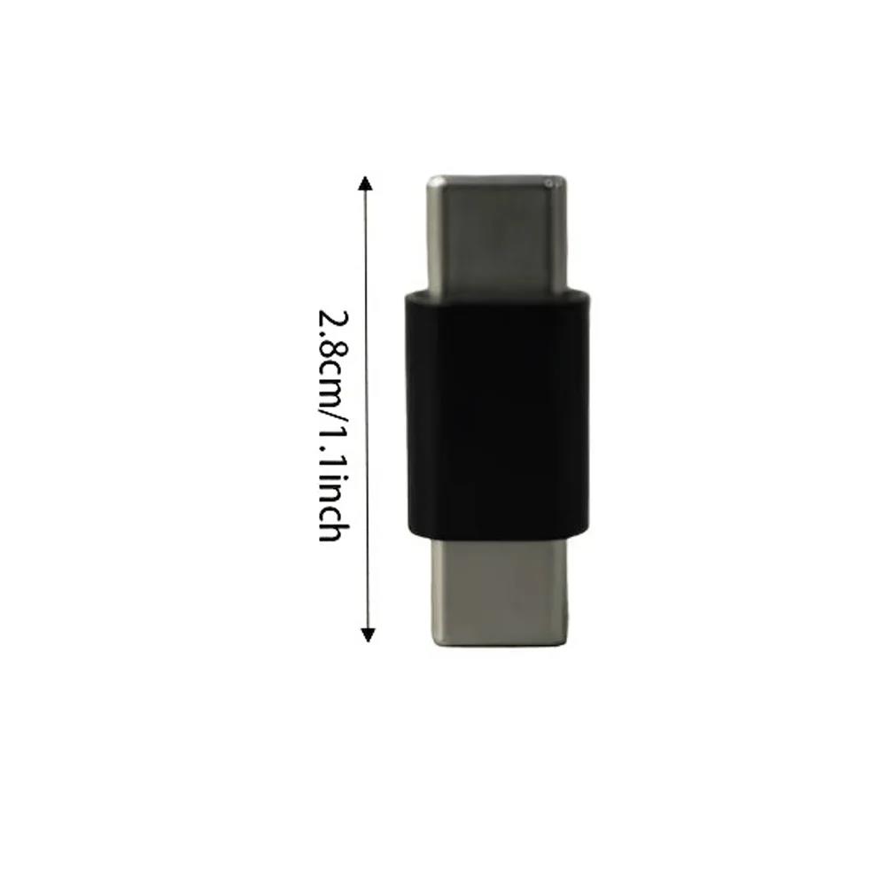USB C Male to Male Adapter USB Type C Coupler Extender Support PD 5Gbps for Thunderbolt 4/3 MacBook Pro/Air Laptop Phones 3