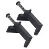 2 Pcs Brick Line Runner 9 To 12cm Clamping Engineering Plastic Wire Drawer Bricklaying Tool with Anti Slip Pad
