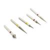 50pcs/10packs Dental Diamond Burs Drills Polishing Whitening Product for High Speed Handpiece Dental 1.6mm High Speed Burs