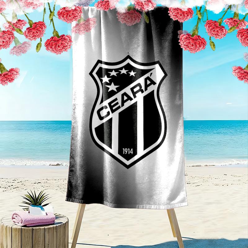 Ceara Print Beach Towel, Large Soft Quick Dry Towel for Beach Camping Swimming