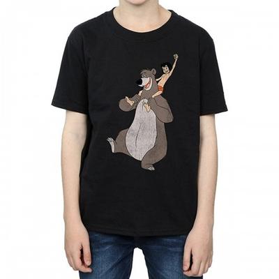 Jungle Book Boys Classic Mowgli And Baloo Cotton T-Shirt