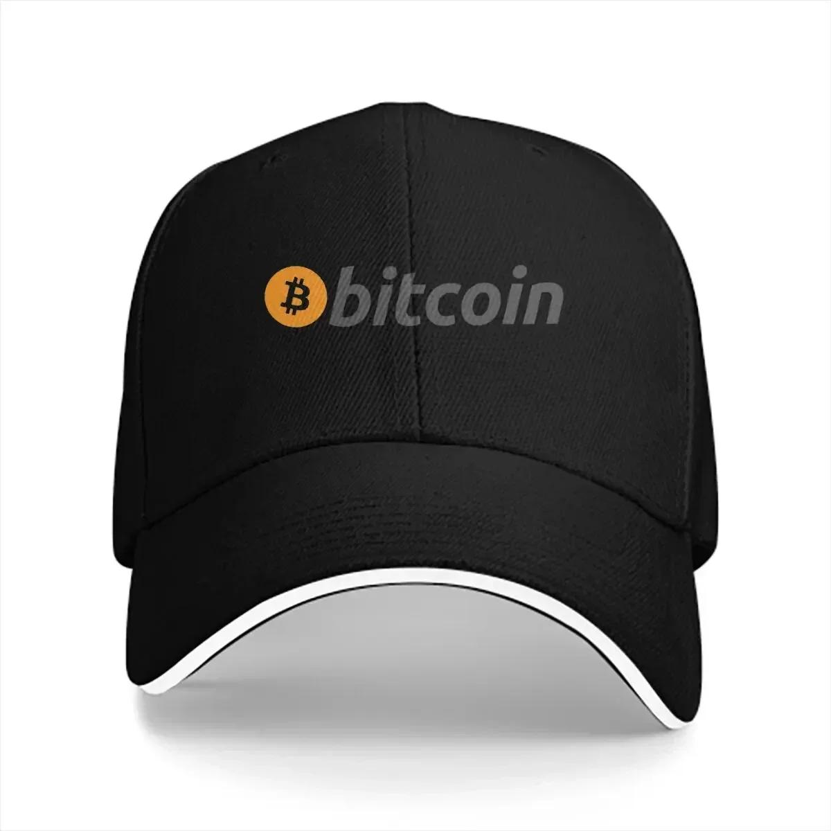 

2021 Classic Unisex Baseball Caps Peaked Cap Bitcoin Cryptocurrency Meme Sun Shade Hats for Unisex Women 56-58cm