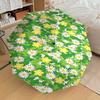 1PC Flowers Leaves Umbrella-8-Rib Reinforced Portable Folding Travel Suitable for All Seasons Outdoor Daily Use  -J0359