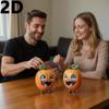 Horror Fruit Theme Halloween Room Decoration Statues 2D Flat Acrylic Room Decoration Ornaments Para La Sala Decorations