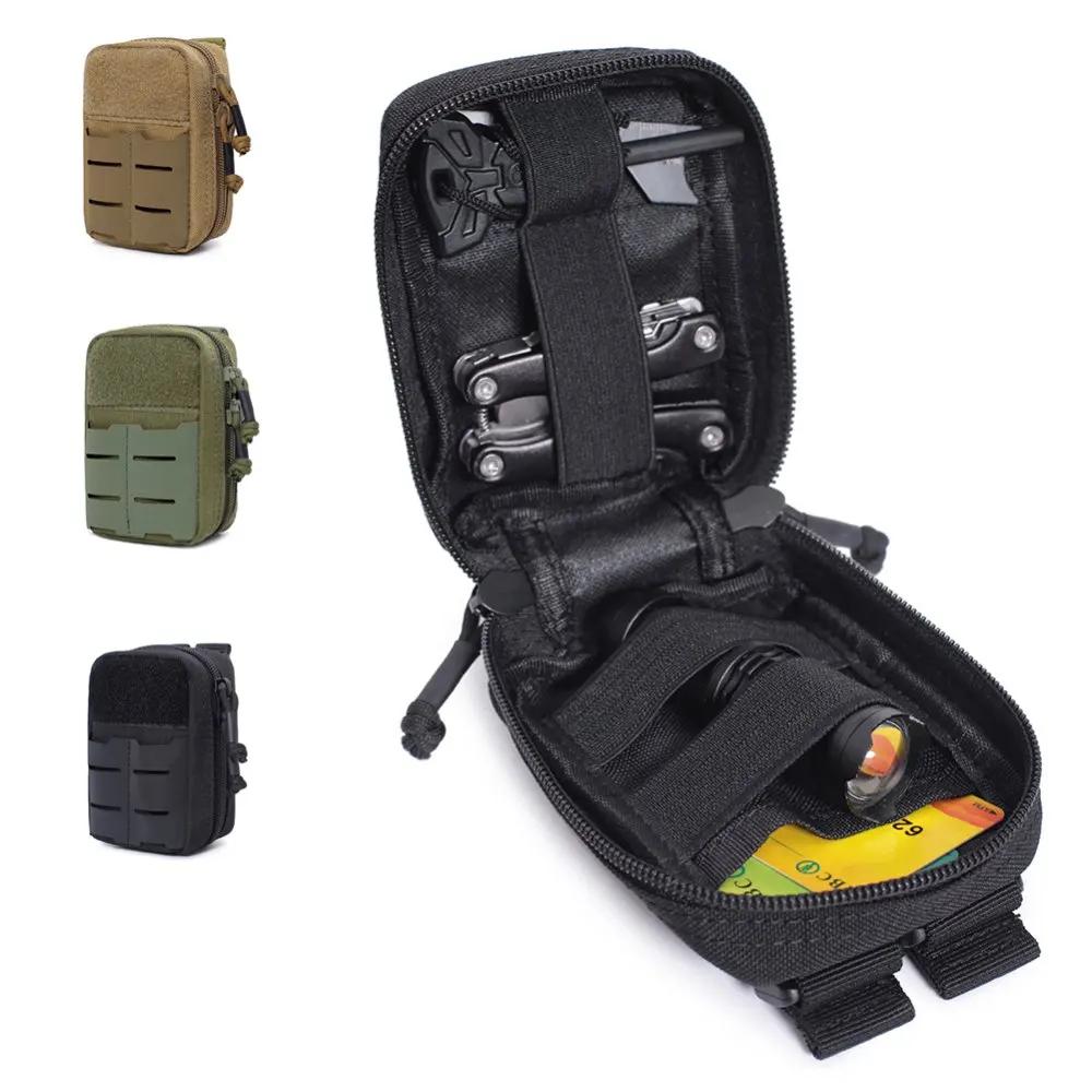 Molle Hüfttaschen 1000D Nylon Jagd Überleben Erste Hilfe Tasche Medizinische Hüfttasche Tragbare Notfalltaschenlampe Medizin Hüfttasche