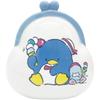 Sanrio Tuxedo Sam Coin Bank, Purse-Style, Approx. 11 X 6 Cm, White, Stationery, Tuxedo Sam Merchandise, SAN4563-3