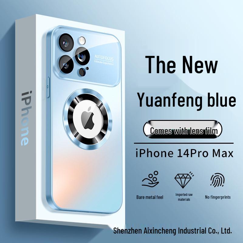 Apple 14 Pro Max MagSafe kompatibilní matné sklo pouzdro na iPhone 16
