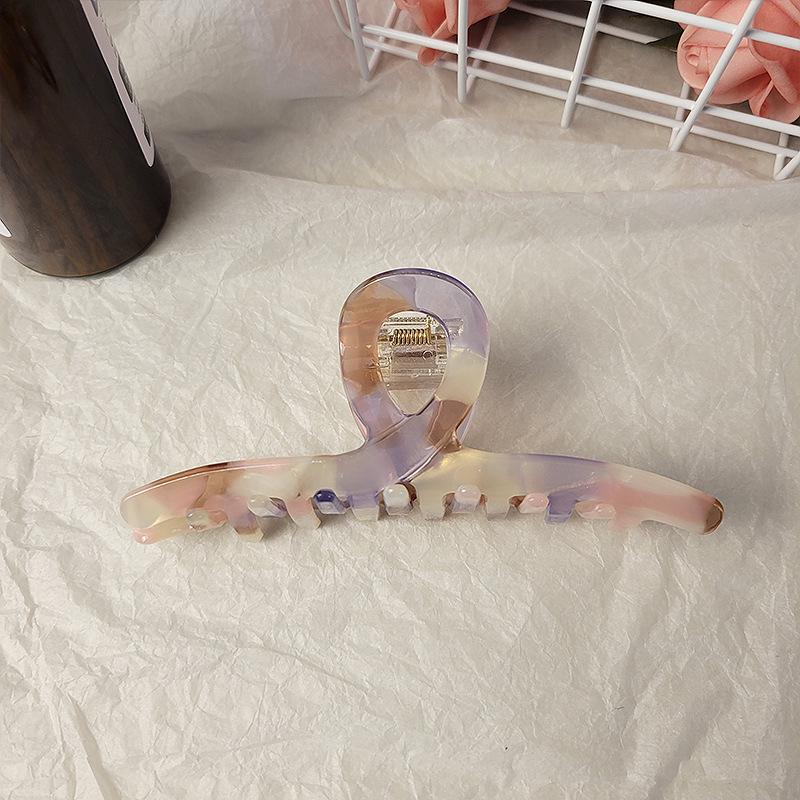 2025 Korean Elegant Acetate Hair Clip for Bun - Large Size