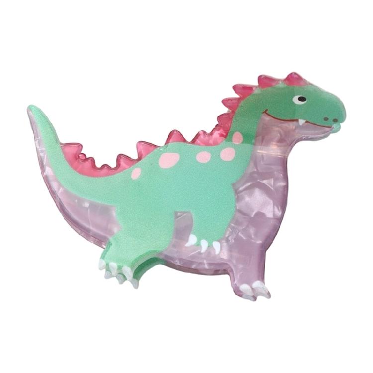 Delicate Acrylic Dinosaur Design Hair Clip Fashion Dinosaur Barrettes Hairpiece Hair Accessory For Everyday Use
