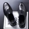 Autumn New Men's Leather Shoes Business Dress High-end Leather Men's Shoes Dress Commuter Wedding British Style Leather Shoes
