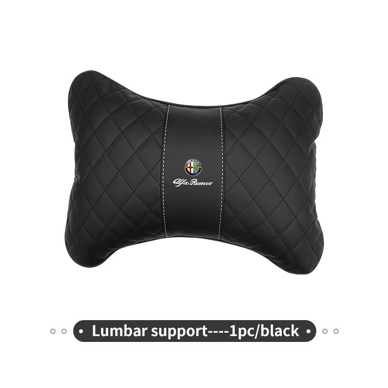 Car Headrest Neck Support Seat Lumbar Cushion Soft Neck Pillow Auto Accessories For Alfa Romeo Giulietta 940 2010-2014 2015 2016