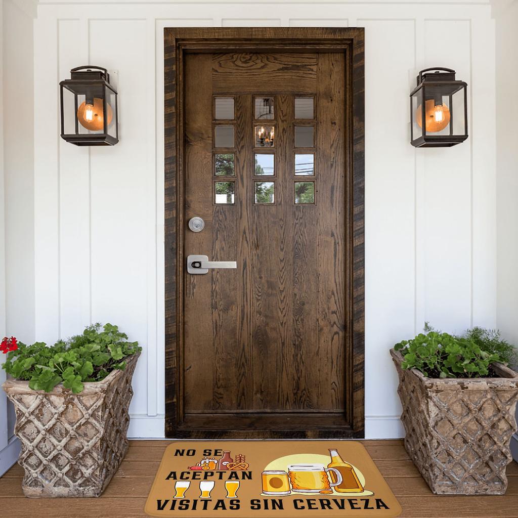 Funny No Beer No Visitors Welcome Doormat Anti-Slip Entrance Kitchen Bathroom Door Floor Mat  Garage Carpet Rug