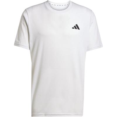 Crew Neck Short Sleeve Pullover T-Shirt Men Tops White JC7734