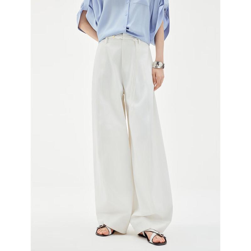 ELLE Women's Loose Wide-Leg Casual Pants