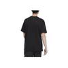 Adidas Neo Logo Print Casual Breathable Sports T-Shirt Unisex Tops Black HM8384