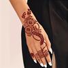 Hollow Tattoo Stencil Hand Painted Indian Henna Body Painting Tattoo Template Tattoo Stencil Stickers Festival Makeup Tool