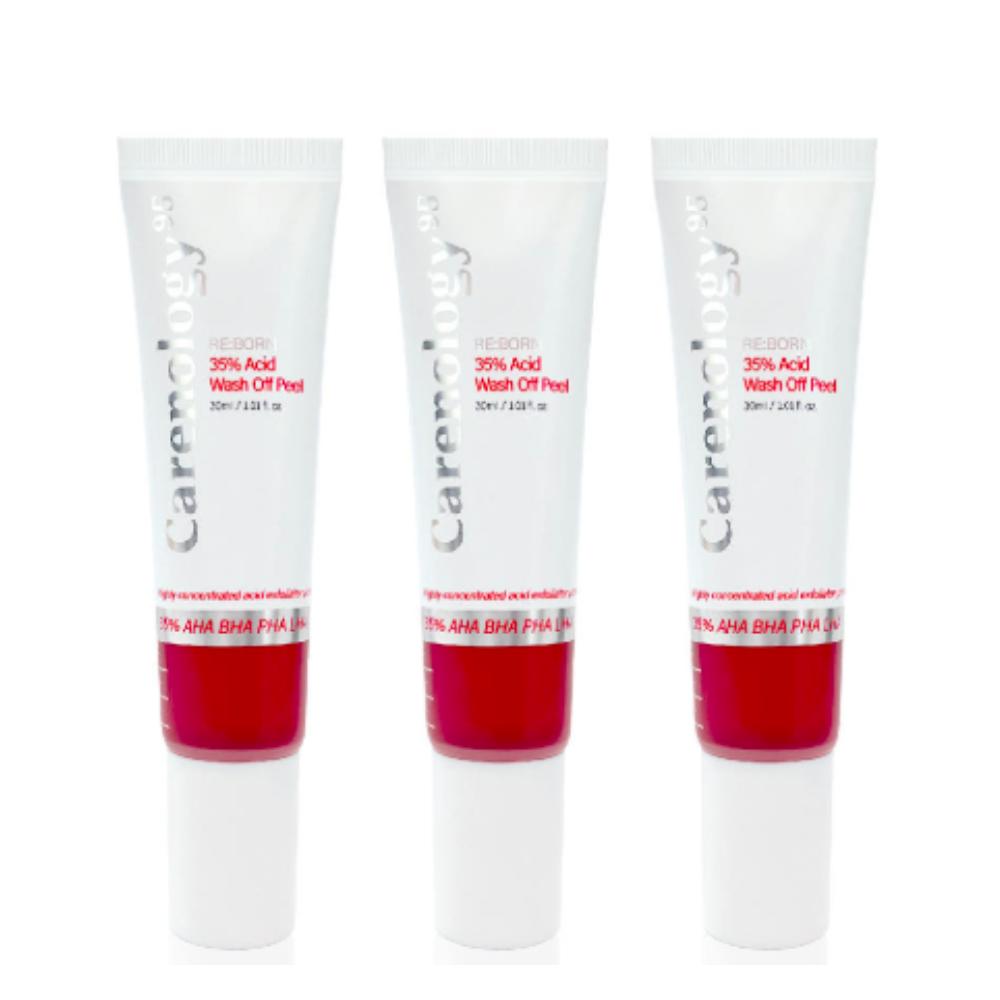 

Carenology RE:BORN 35% Acid Wash-Off Peel 30ml [3pcs Set]