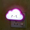 Cartoon Cloud Energy-saving LED Night Light US Plug Bedside Lamp Home Decor