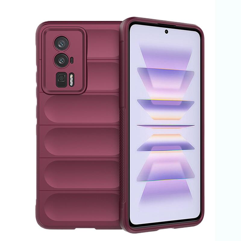 For Xiaomi Poco F5 Pro 5G Back Cover Case Soft Silicone Anti-fall Shockproof Phone Funda Coque Cases