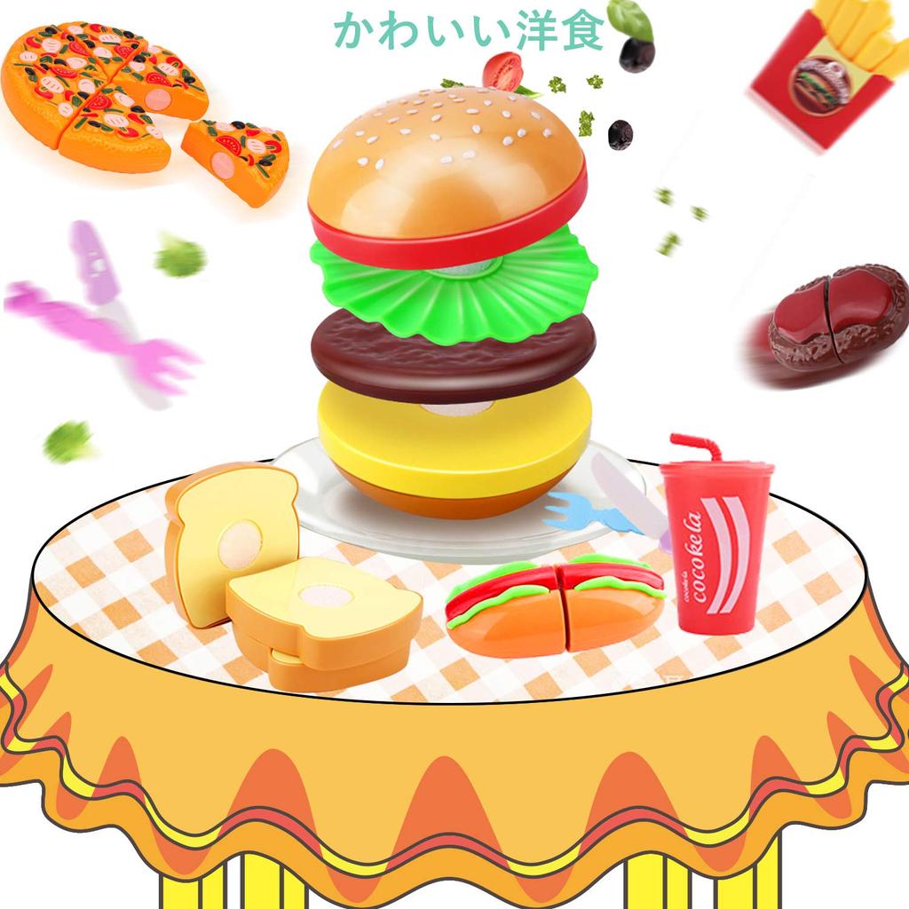 Jecimco Hrací dům Kuchyňská sada Vzdělávací hračky Kutilské Sushi Mořské plody Zelenina Ovoce Sporák na hamburgery Hrát Kuchyňské potřeby Hračky Hračky do kuchyně Dárek