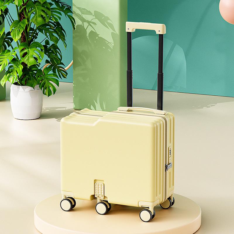 Children's 20" Ride-On Suitcase with 6 Wheels and Universal Trolley Handle