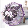 1pc Kuromi Magical PrincessUmbrella with Plastic Handle,Suitable for All Seasons Home Travel Outdoor UmbrellaSanlio150