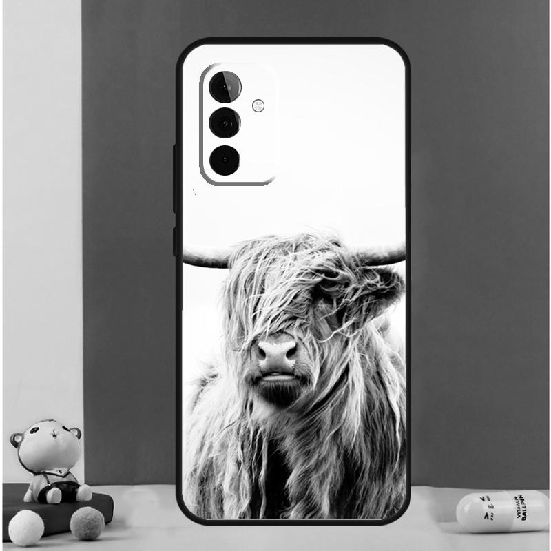 Süße Schottische Hochlandrind-Hülle Für Samsung Galaxy A56 A52 A53 A16 A26 A36 A55 A35 A15 A32 A12 A33 A13 A14 A34 A54 A17