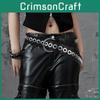 Metal Retro Inspired Buckle Belt With Hollow Out Design Outfits Fashionable
