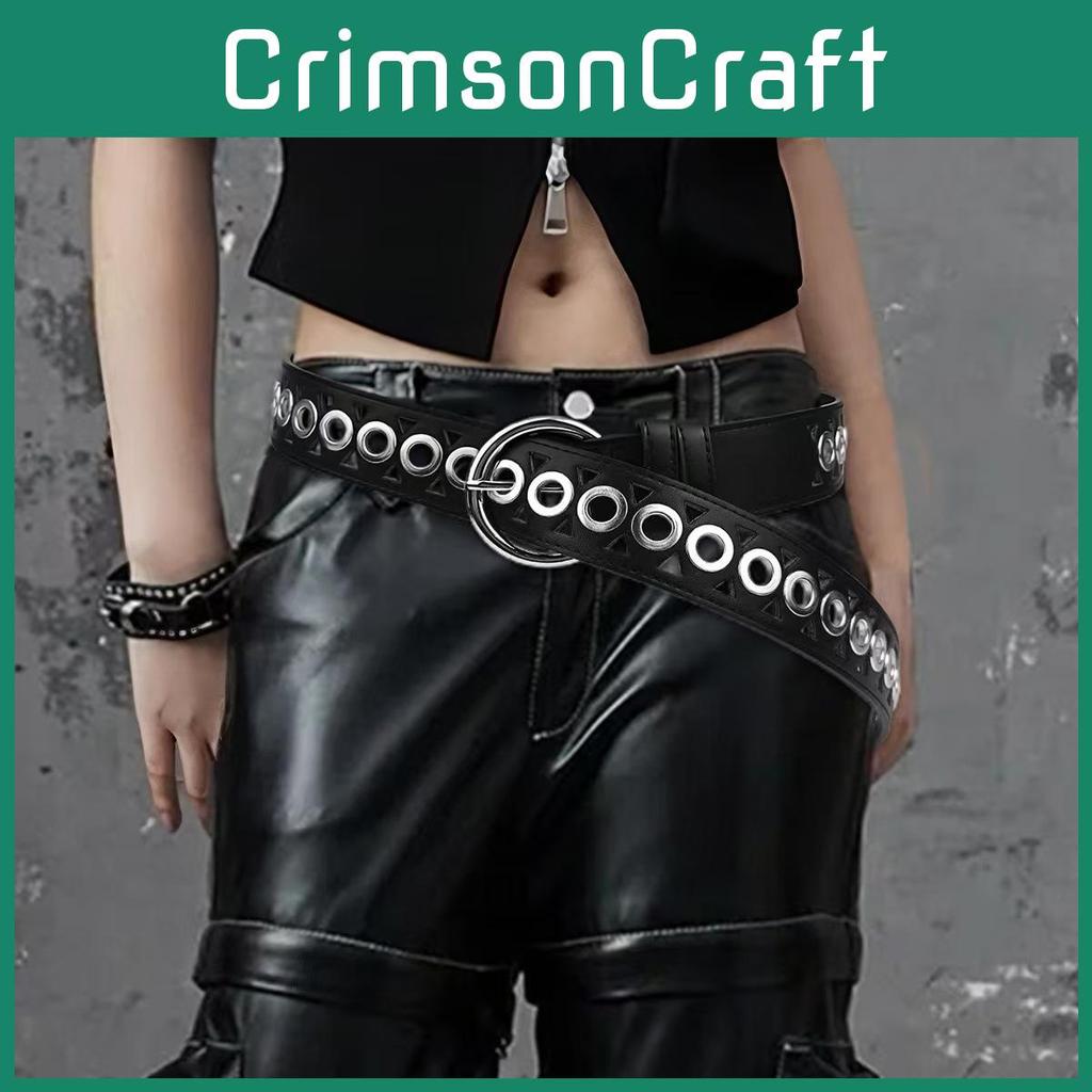 Metal Retro Inspired Buckle Belt With Hollow Out Design Outfits Fashionable