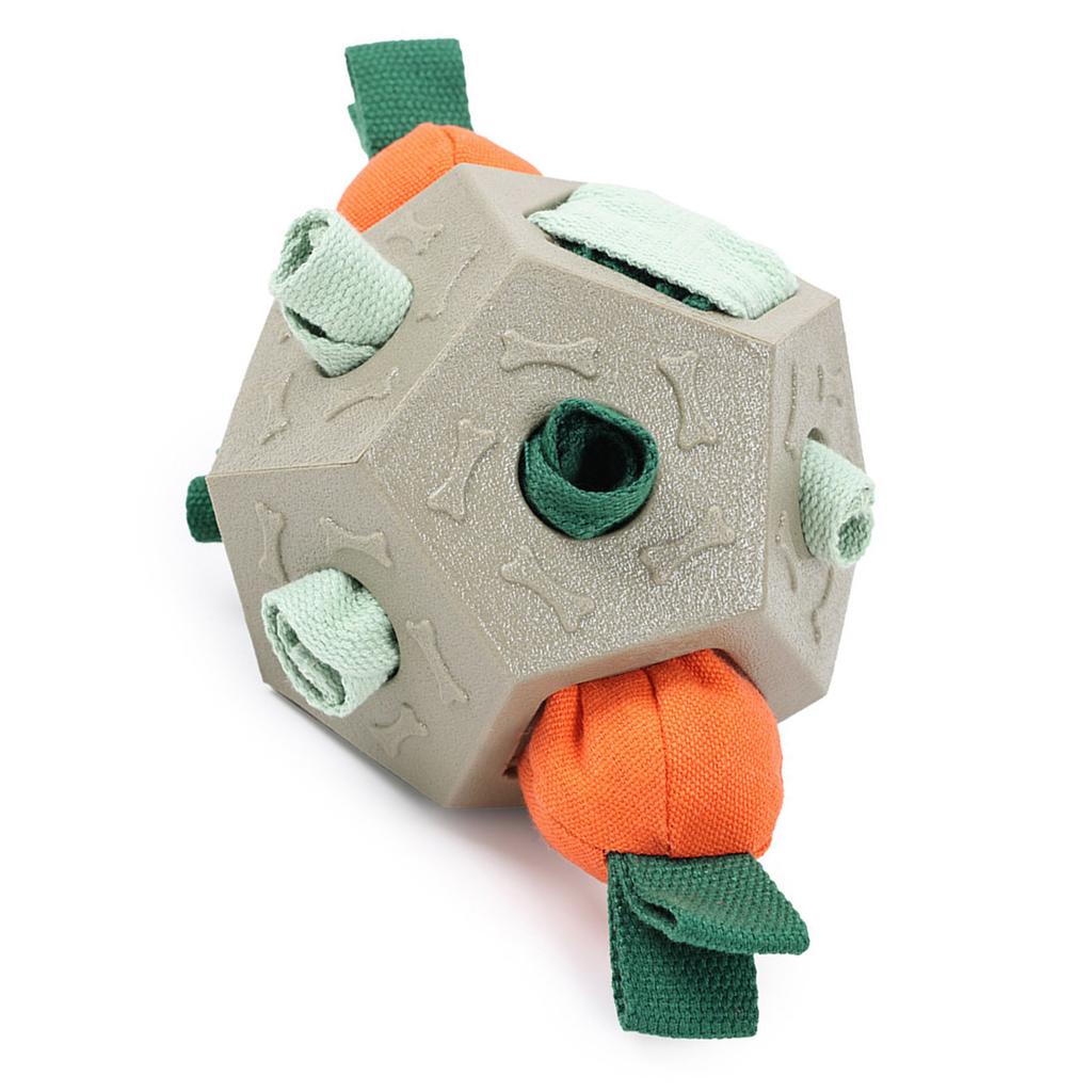 Interaction Dog Snuffle Balls Toy For Pet Chewing Puzzle Slow Feeder Ball Support Health Stress Reduce Dog Engaging Toy