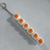 Relaxing Caramel Bread Design Fidget Keychain Diy Keyboard Keycap Finger Keyboard Cap Relief Stress Pass The Time Clicker Adult
