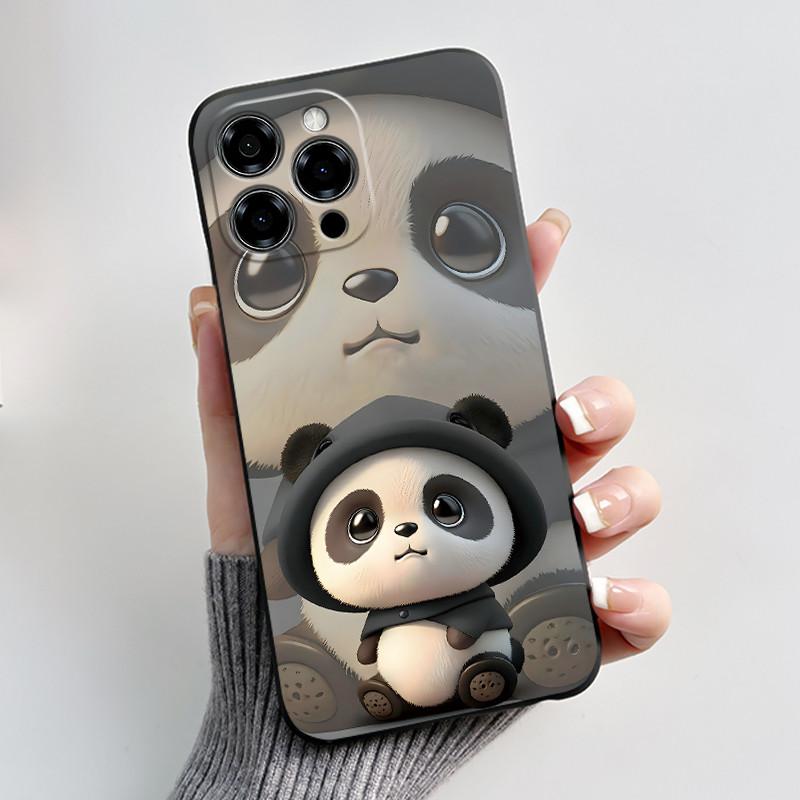 Phone Cases For Doogee Note 58 Note58 Pro Case Luxury Cute Love Rabbit Cartoon Funny Cover Black Soft Silicone Protective Casing
