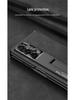 Honor MagicV2 Folding Screen Magnetic Hinge Leather Phone Case - Anti-Fall Full Shell Protection, Fashionable Design