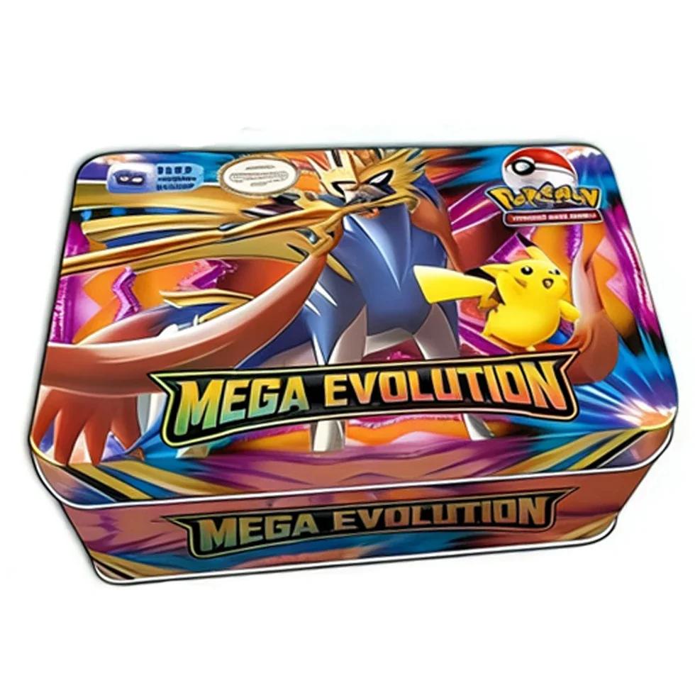 42pcs MEGA EVOLUTION Pokemon Cards Battle Playthings Lost Origin Pokemons Box Featuring Pikachu Anime Bank Pokemon Activity Cards Designed for Childre