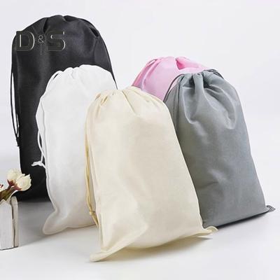 Wiederverwendbarer Aufbewahrungsbeutel für schmutzige Kleidung, großes Fassungsvermögen, faltbar, Mehrzweck-Aufbewahrungsbeutel mit Kordelzug, Schuh-Organizer