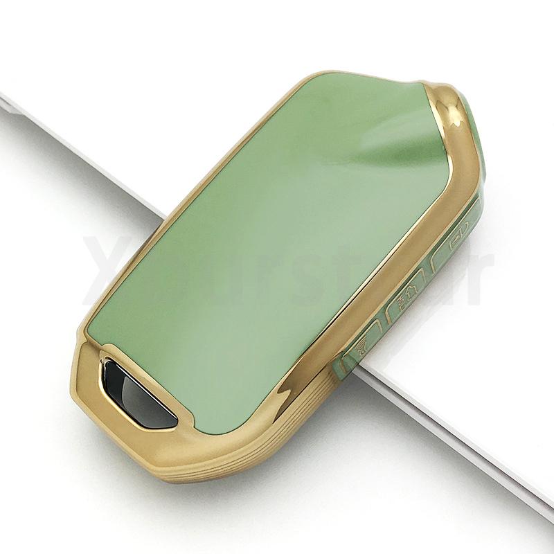 AAAHF1 TPU Car Smart Key Case Cover for Kia Stinger 2018 2019 2020 2021 K900 Stinger GT GT Elite GT Limited K9 Keyless Shell Fob Holder