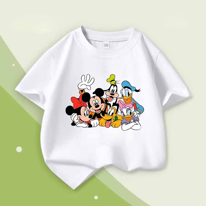 Summer children's T-shirt cute cartoon print