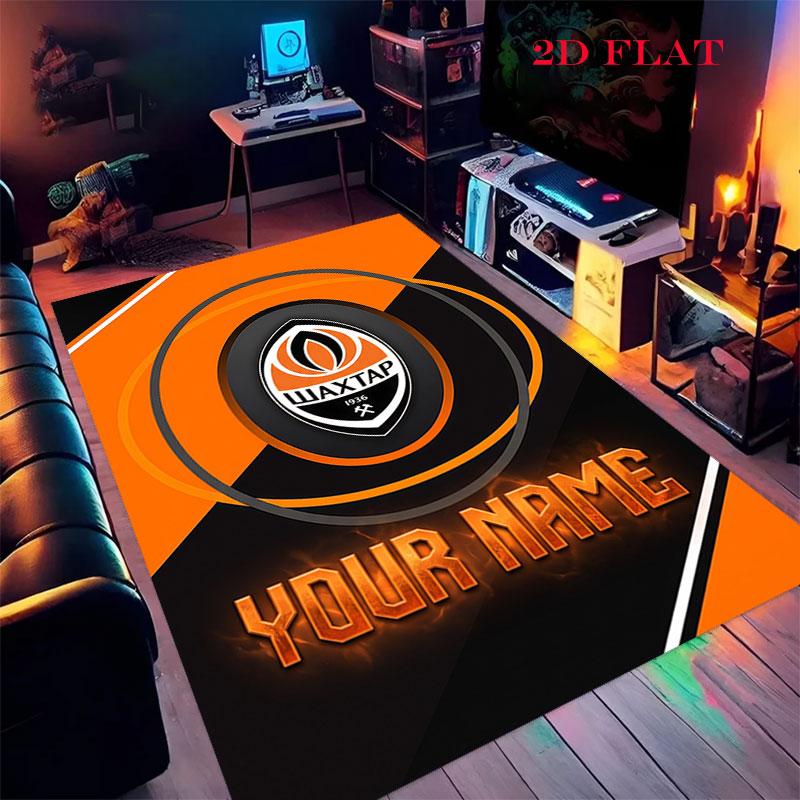 Custom Fc Shakhtar Donetsk Carpet Rug for Living Room Bedroom Home Sofa Decoration,Kids play Nonslip Floor Mat