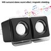 Mini USB2.0 Desktop Laptop Computer Wired Stereo Music Speaker Multimedia Speaker System
