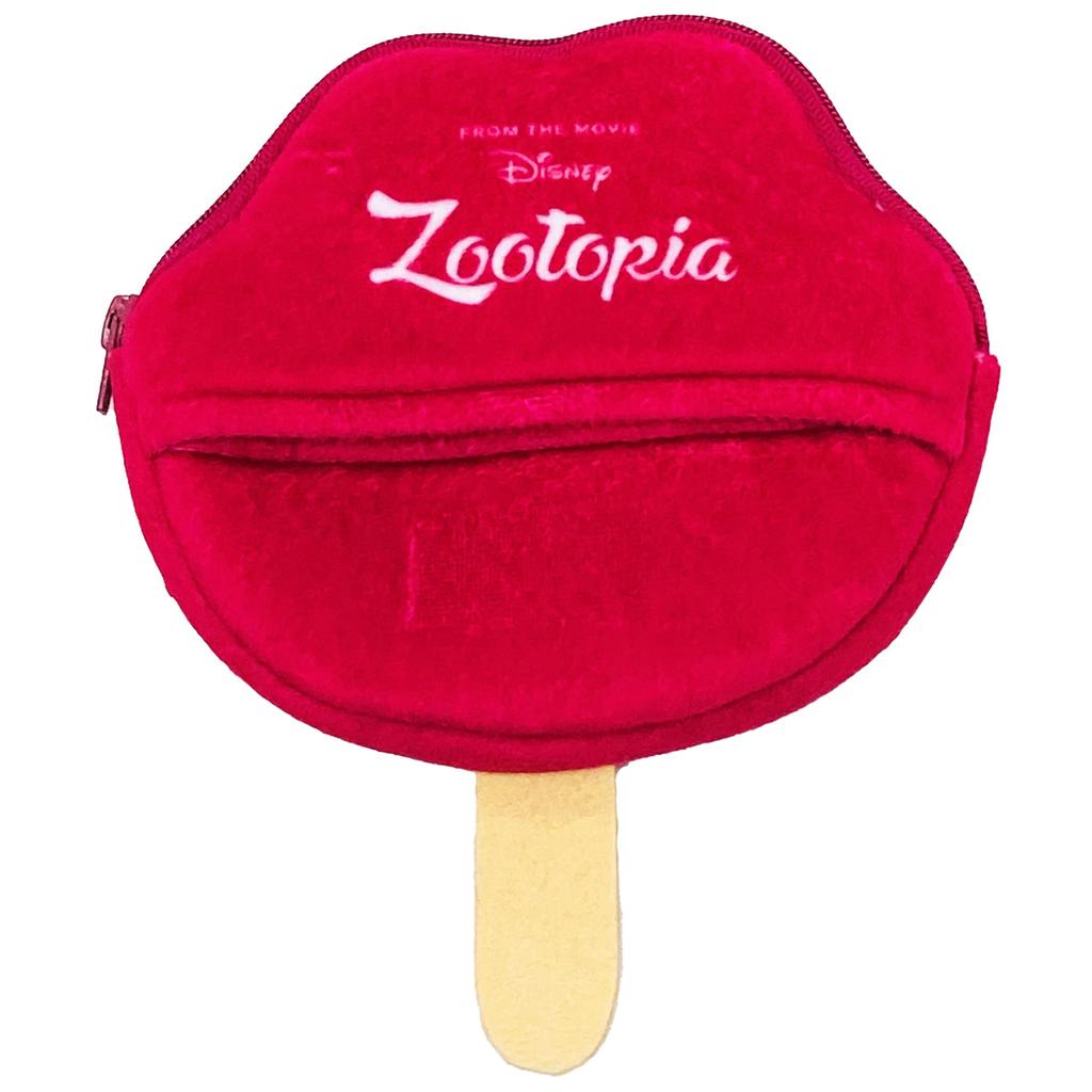 MORIPiLO Zootopia Pouzdro na kapesníky, Disney zboží, Pouzdro na drobnosti, Plyšová taštička, Roztomilé, 14x11cm (Ledová bonbónová růžová), Postava Disney, Polštář Morishita