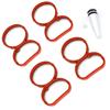 Car Engine Intake Inlet Swirl Flap Delete Blank Plug Bung Metal With Manifold Gasket Replacement Parts For BMW N47 E90 N57 N57S