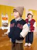 European Boys' Fleece-Lined Baseball Jacket - Thickened Winter 2025 Kids Toddler Coat