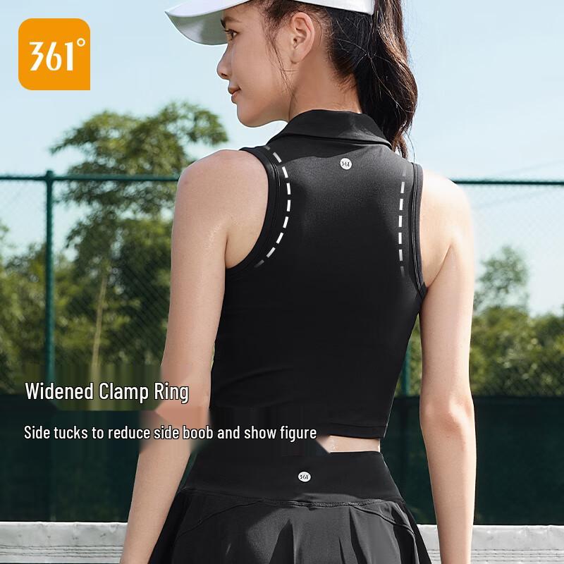 361° Women's Athletic Polo Tank Top