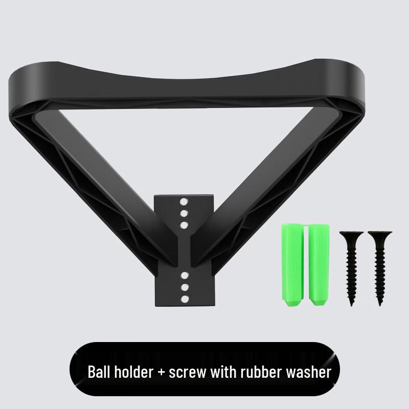 Wall-Mounted Basketball Storage Rack