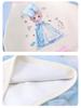 Autumn 2025 Girls' Cartoon Sweatshirt Mesh Dress with Bowknot - Sweet Baby Princess Dress