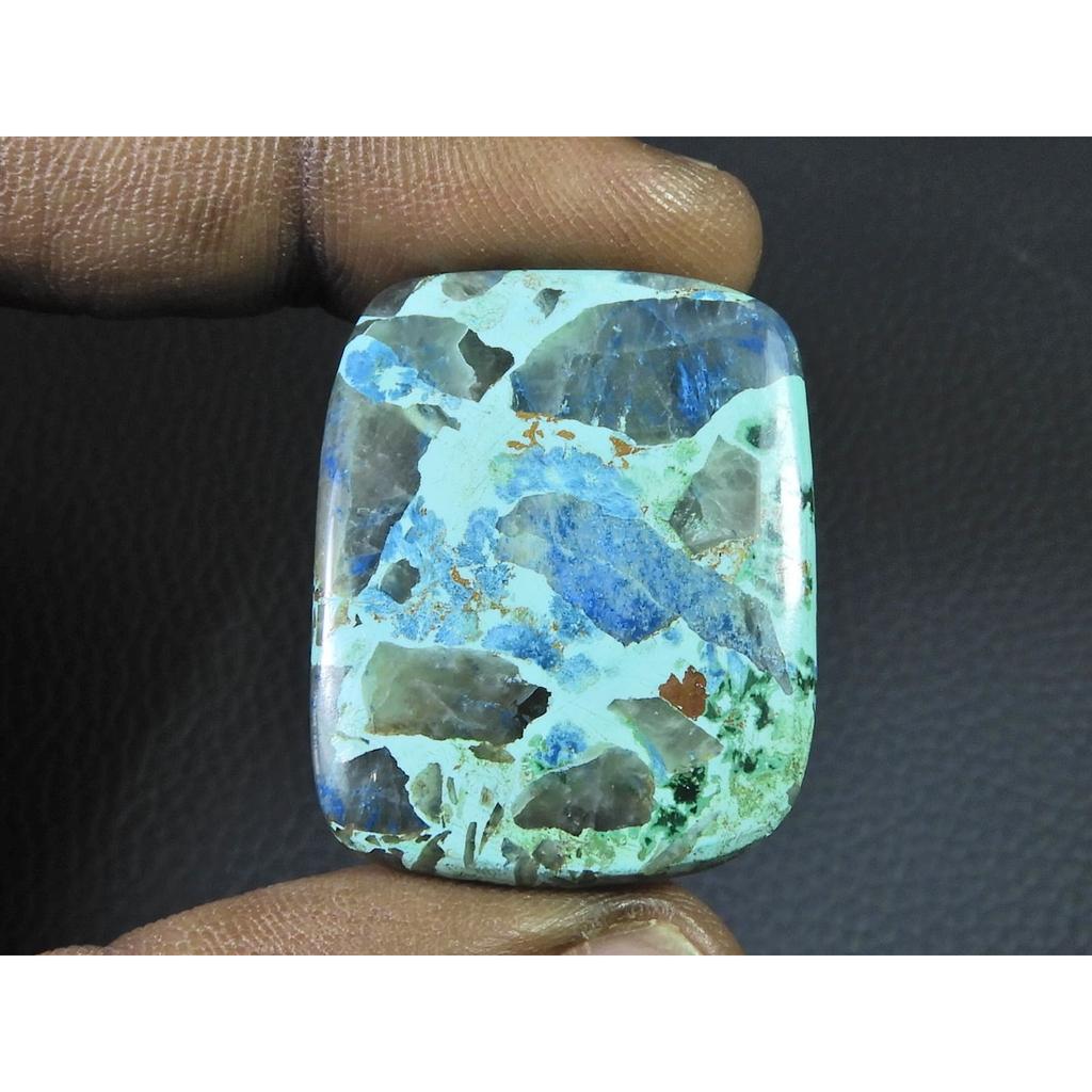 26X32X5MM Natural Shattuckite Octagon Cabochon Loose Designer Gemstone 44Cts D-270