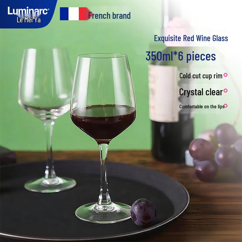 Collezione Luminarc Elegante di Bicchieri Senza Piombo