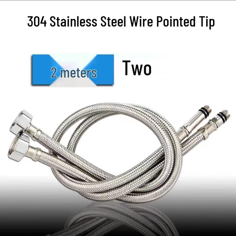 MDNG Stainless Steel Hot & Cold Water Inlet Hoses