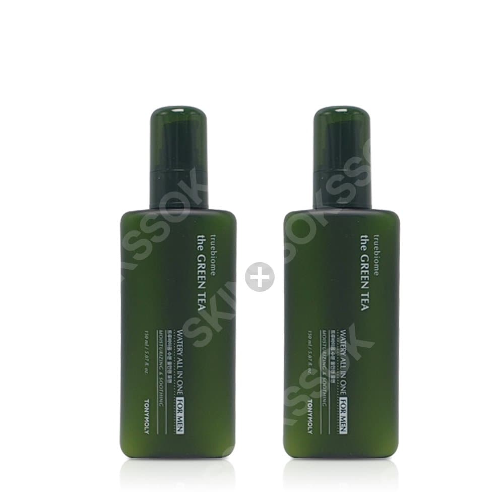 

Tony Moly The Green Tea Trubiome Moisture All-in-one For Men 150ml 2pcs